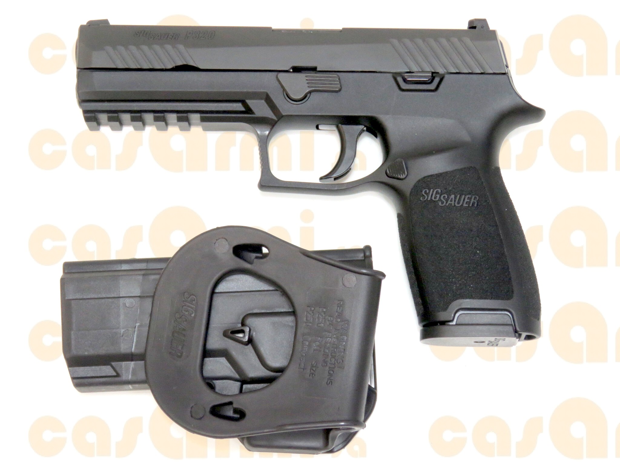 SIG SAUER mod. P320 full size, nuova, con valigetta originale, scatola originale 9 Para